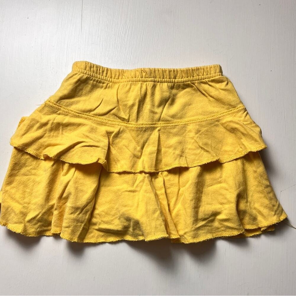 Circo Toddler Yellow Ruffled Skirt  With Shorts Lining Sz XS